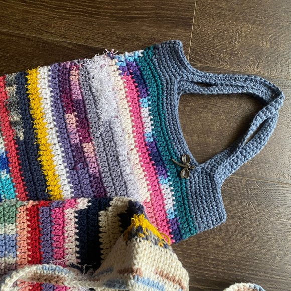 Handmade Crochet market bags - Picture 2 of 3